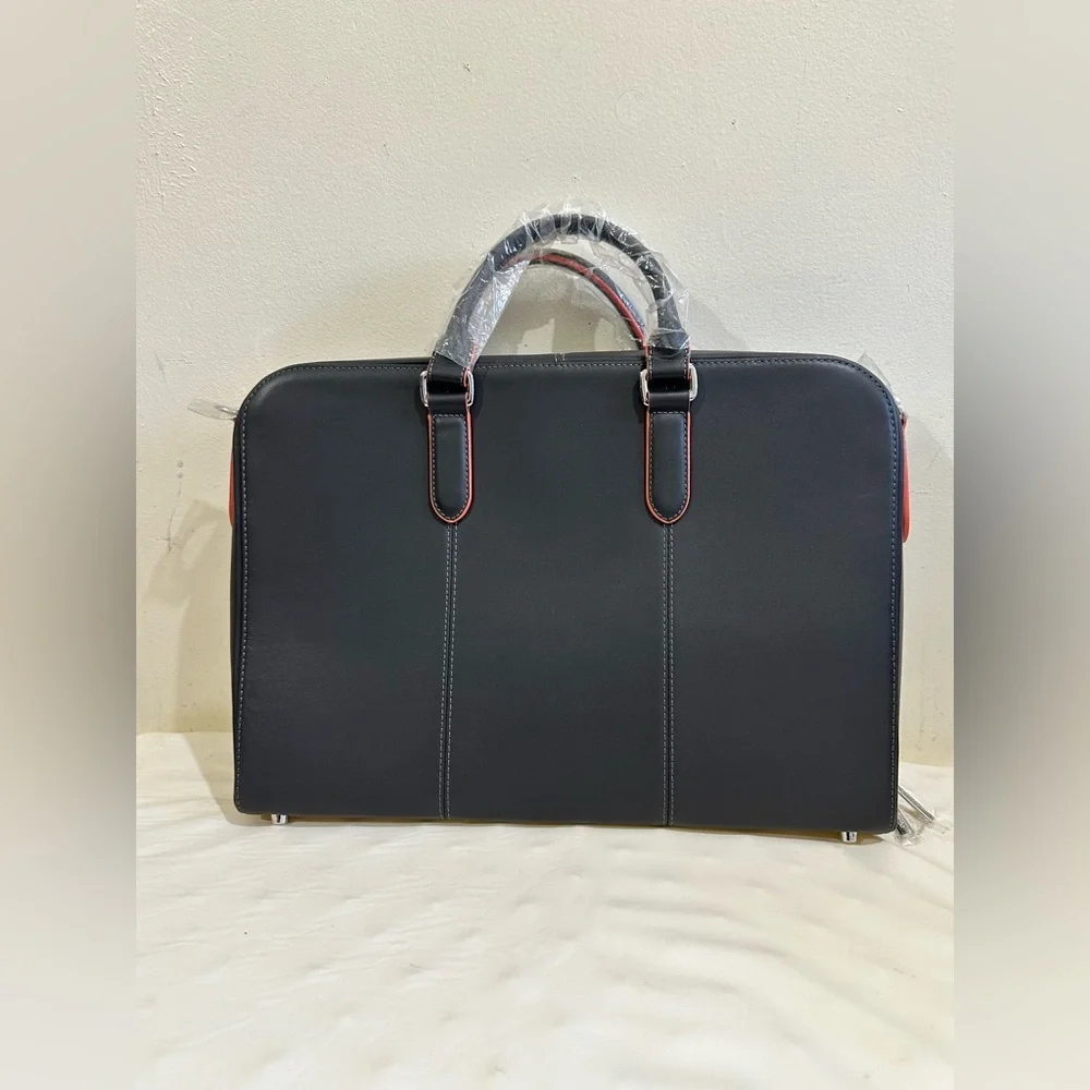Platinum Elegant Black Men's Briefcase